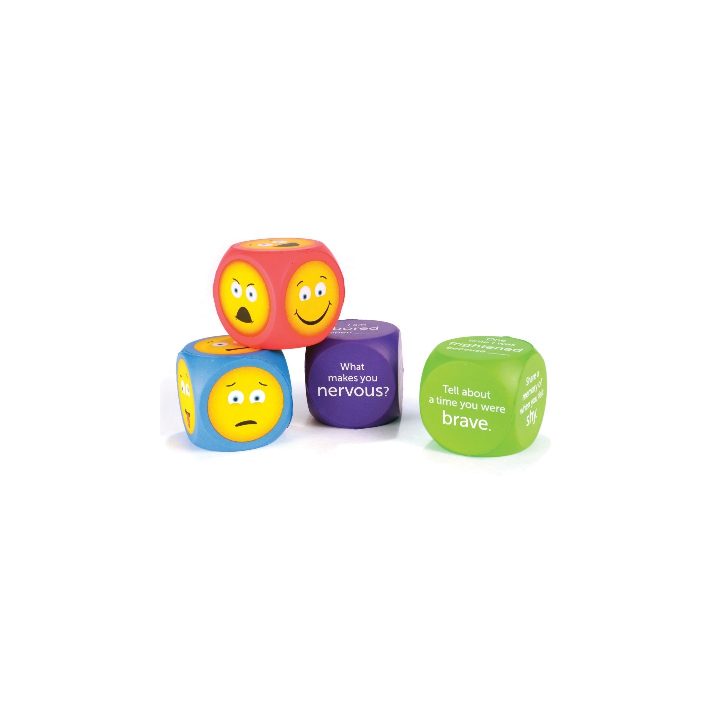 Learning Resources Soft Foam Emotion Icon Cubes