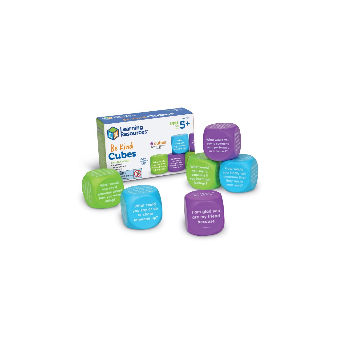Learning Resources Be Kind Cubes