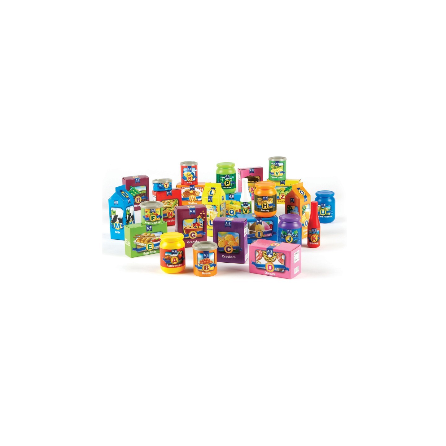 Learning Resources A to Z Alphabet Groceries