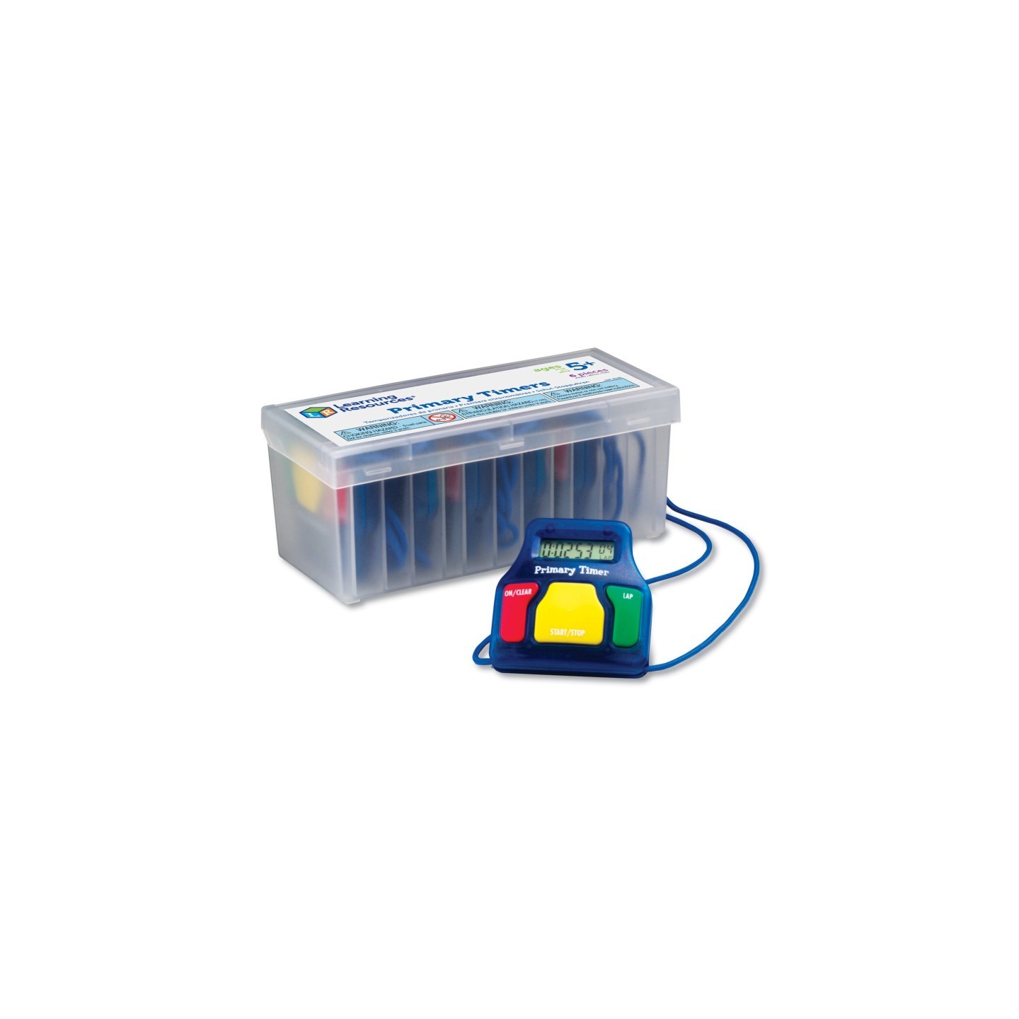 Learning Resources Primary Timers, Set of 6