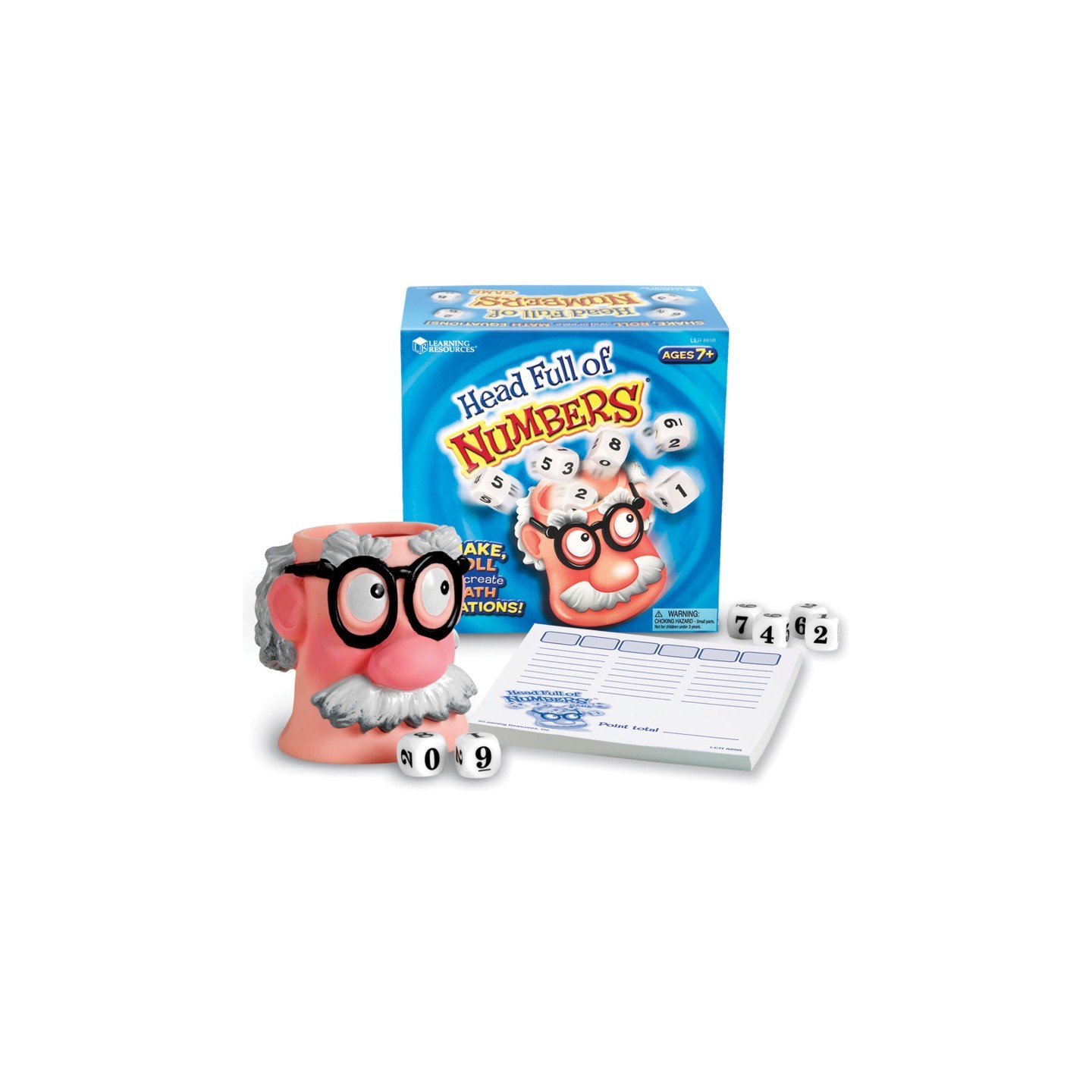 Learning Resources Head Full of Numbers® Math Game