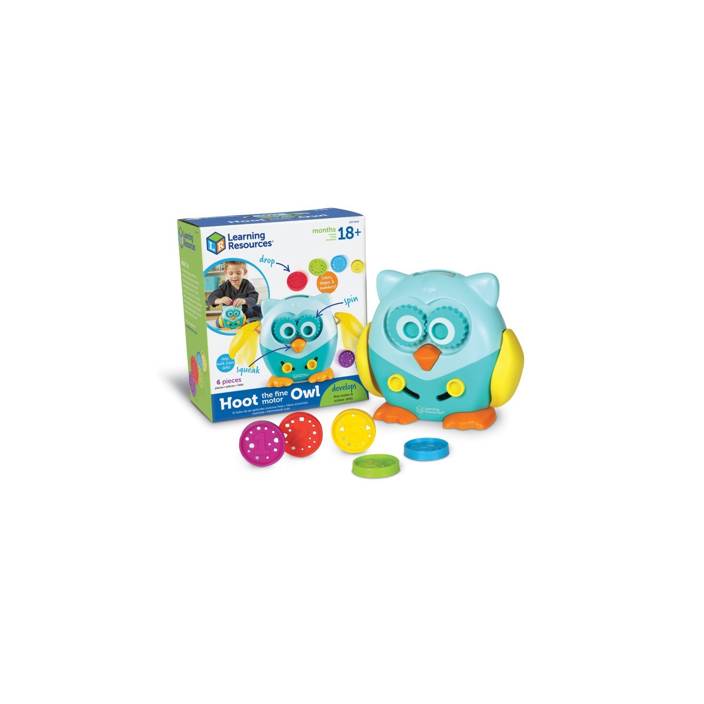 Learning Resources Hoot the Fine Motor Owl™