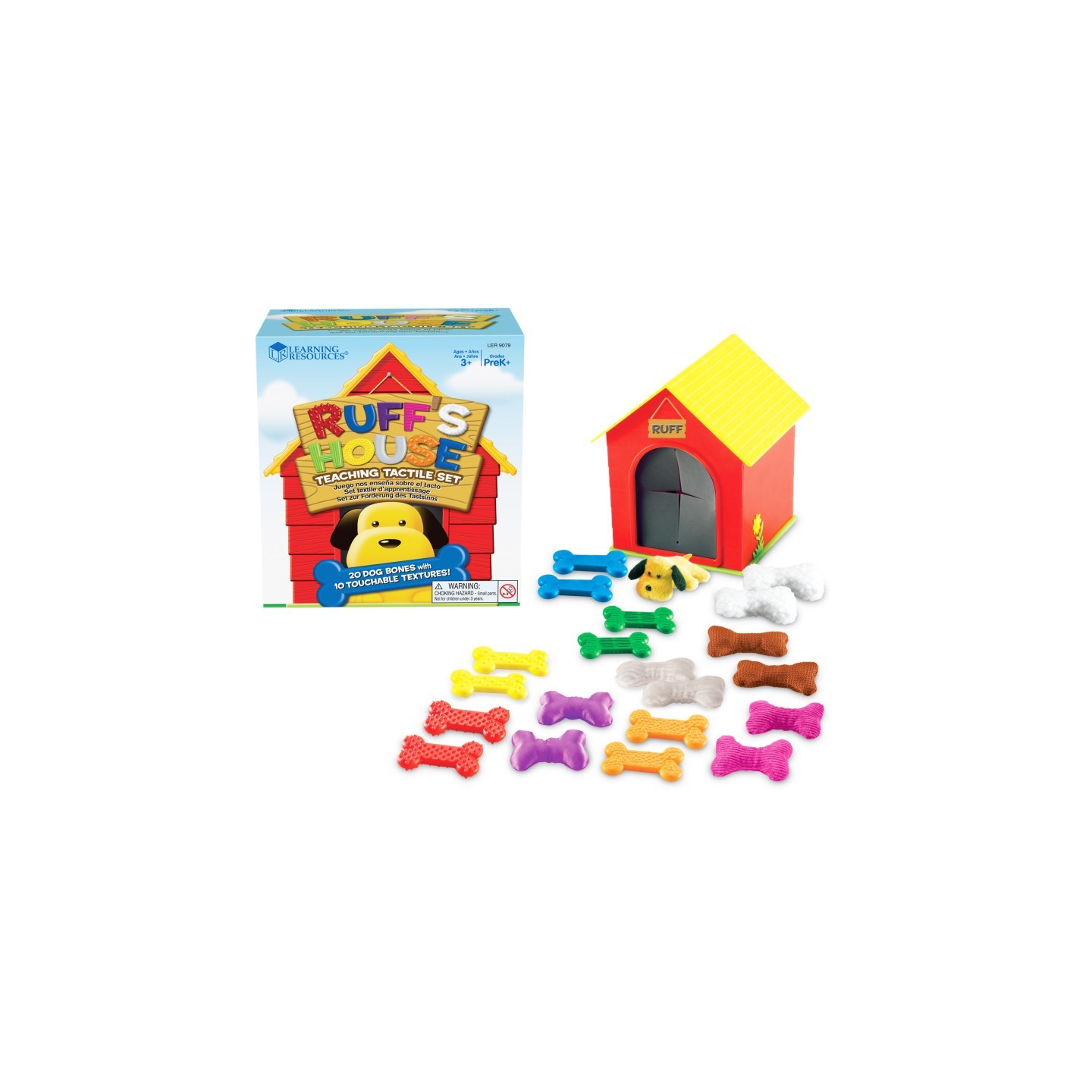 Learning Resources Ruff’s House Teaching Tactile Set