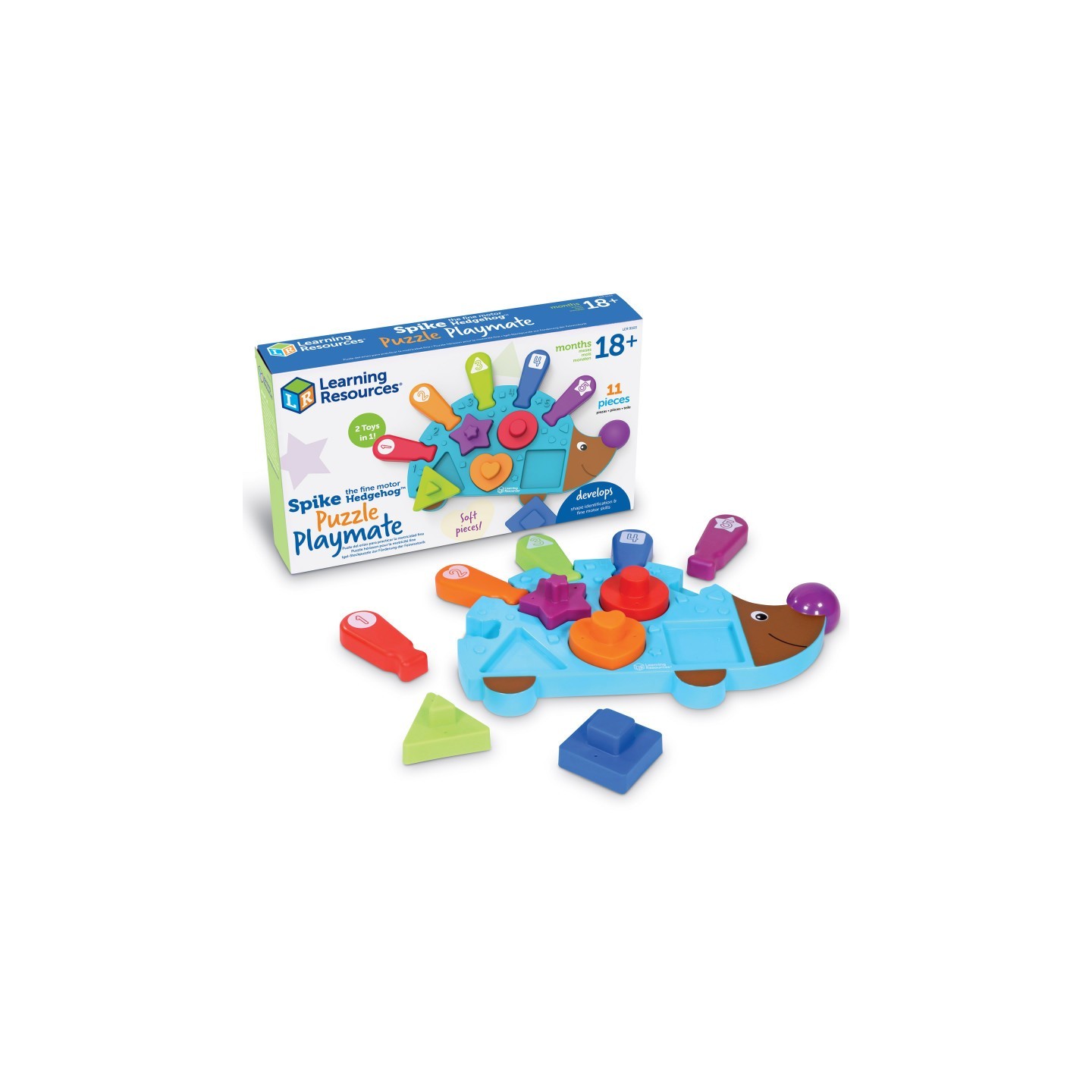 Learning Resources Spike the Fine Motor Hedgehog® Puzzle Playmate