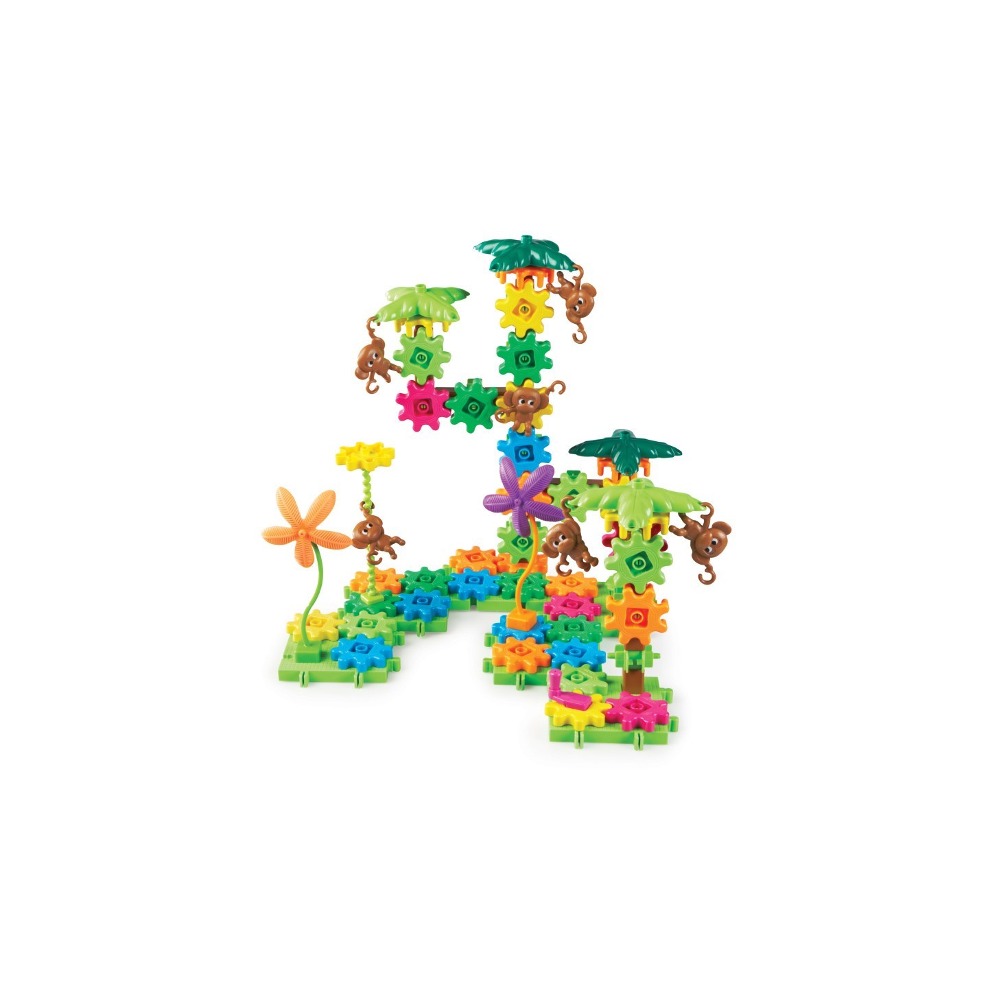 Learning Resources Gears! Gears! Gears!® Movin' Monkeys™ Building Set, 103 Pieces