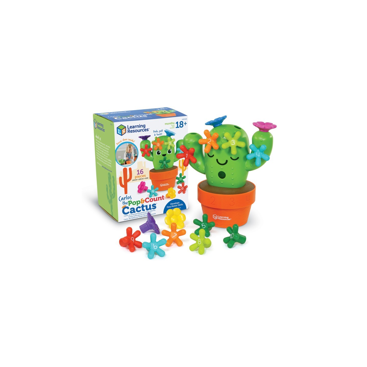 Learning Resources Carlos the Pop & Count Cactus