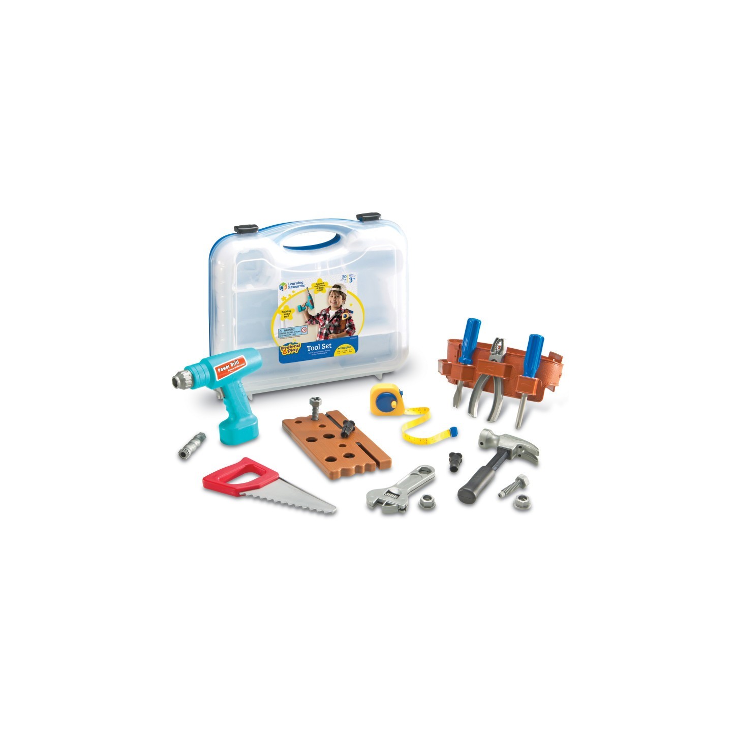 Learning Resources Pretend & Play® Work Belt Tool Set