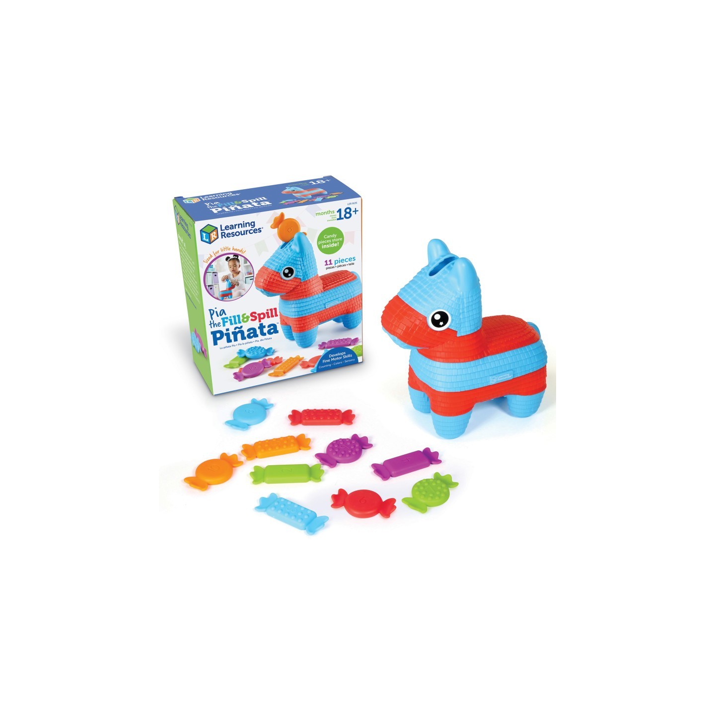 Learning Resources Pia the Fill & Spill Pinata