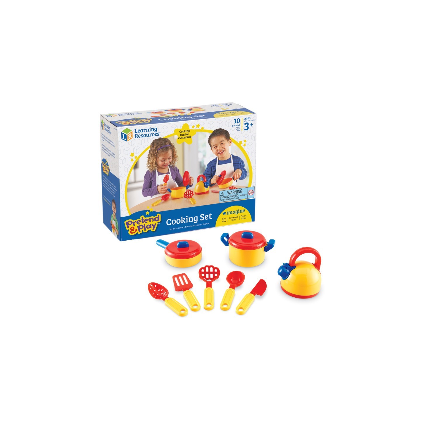 Learning Resources Pretend & Play® Cooking Set