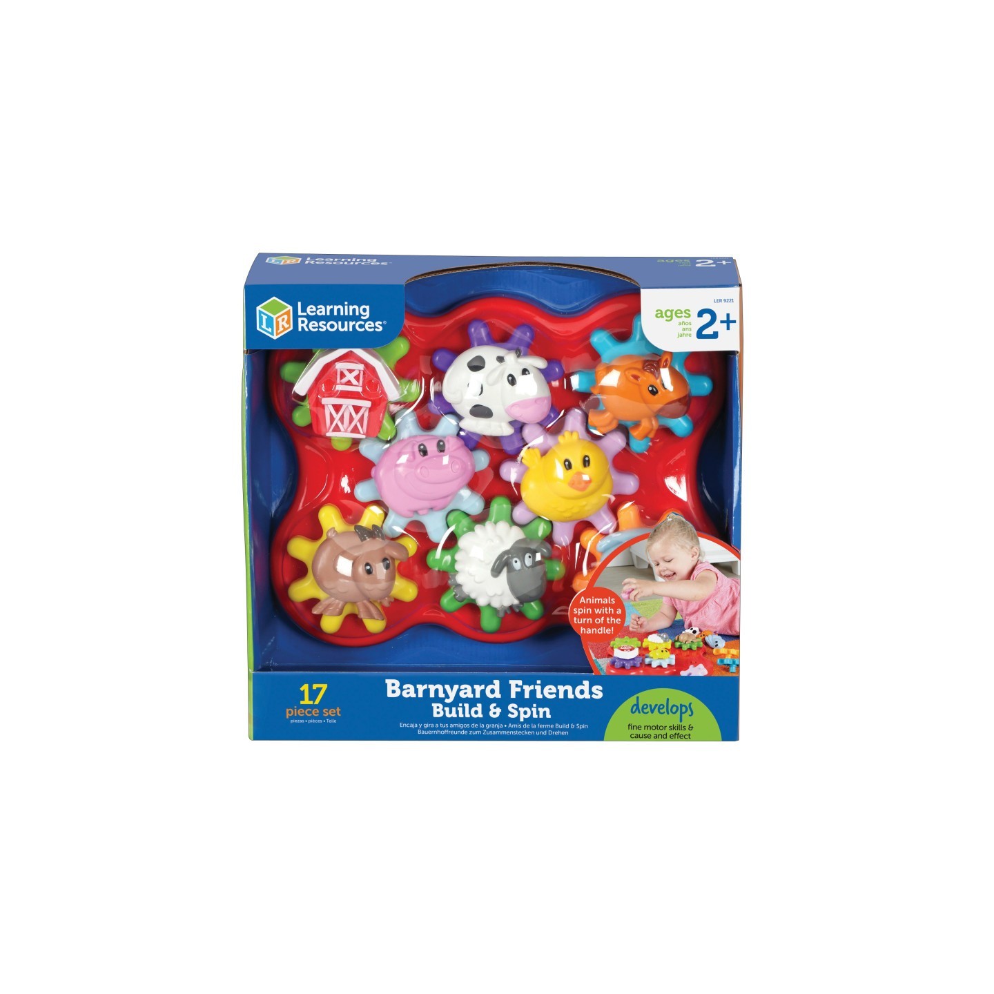 Learning Resources Build & Spin: Barnyard Friends