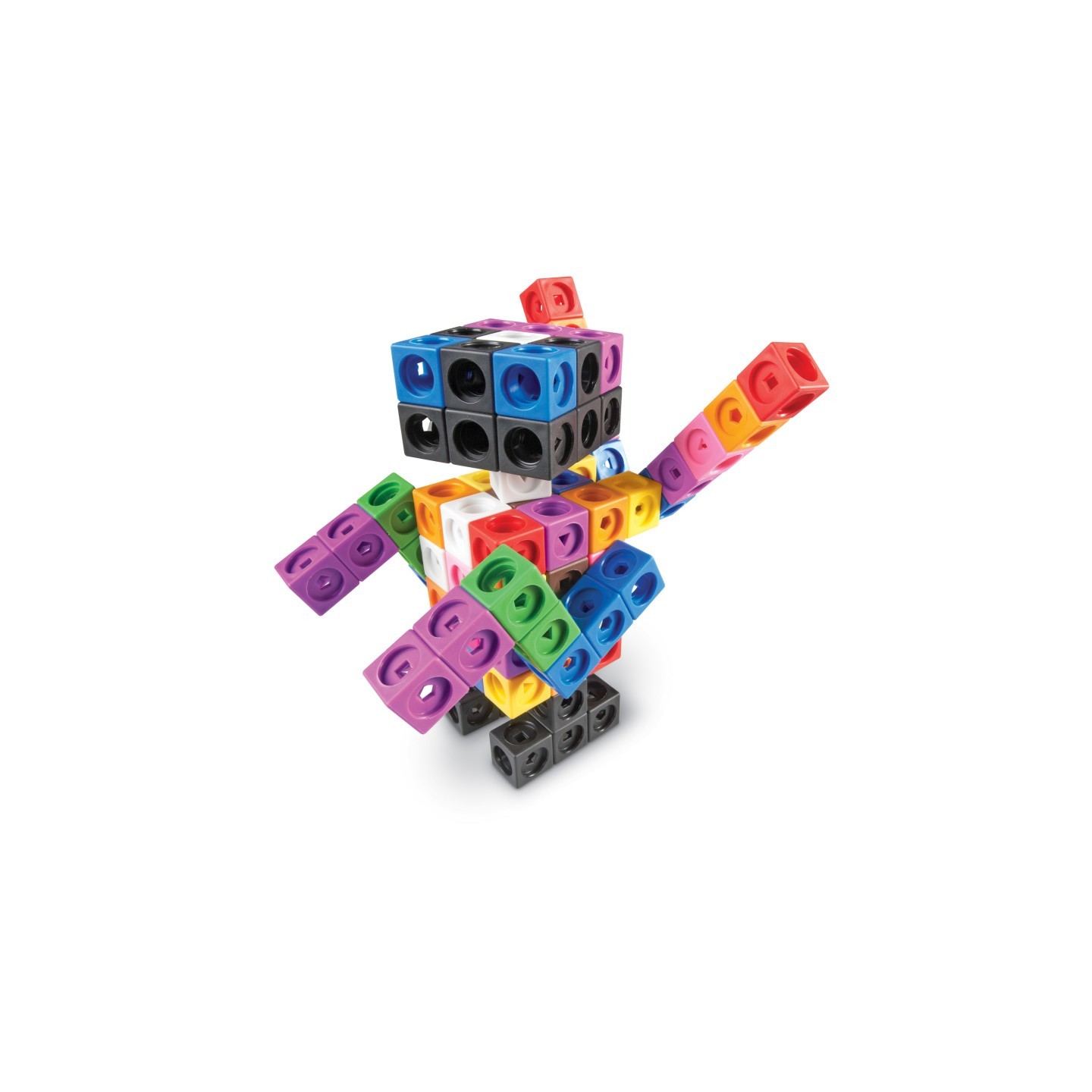 Learning Resources Mathlink® Cube Big Builders (200 Cubes + Build Guide)