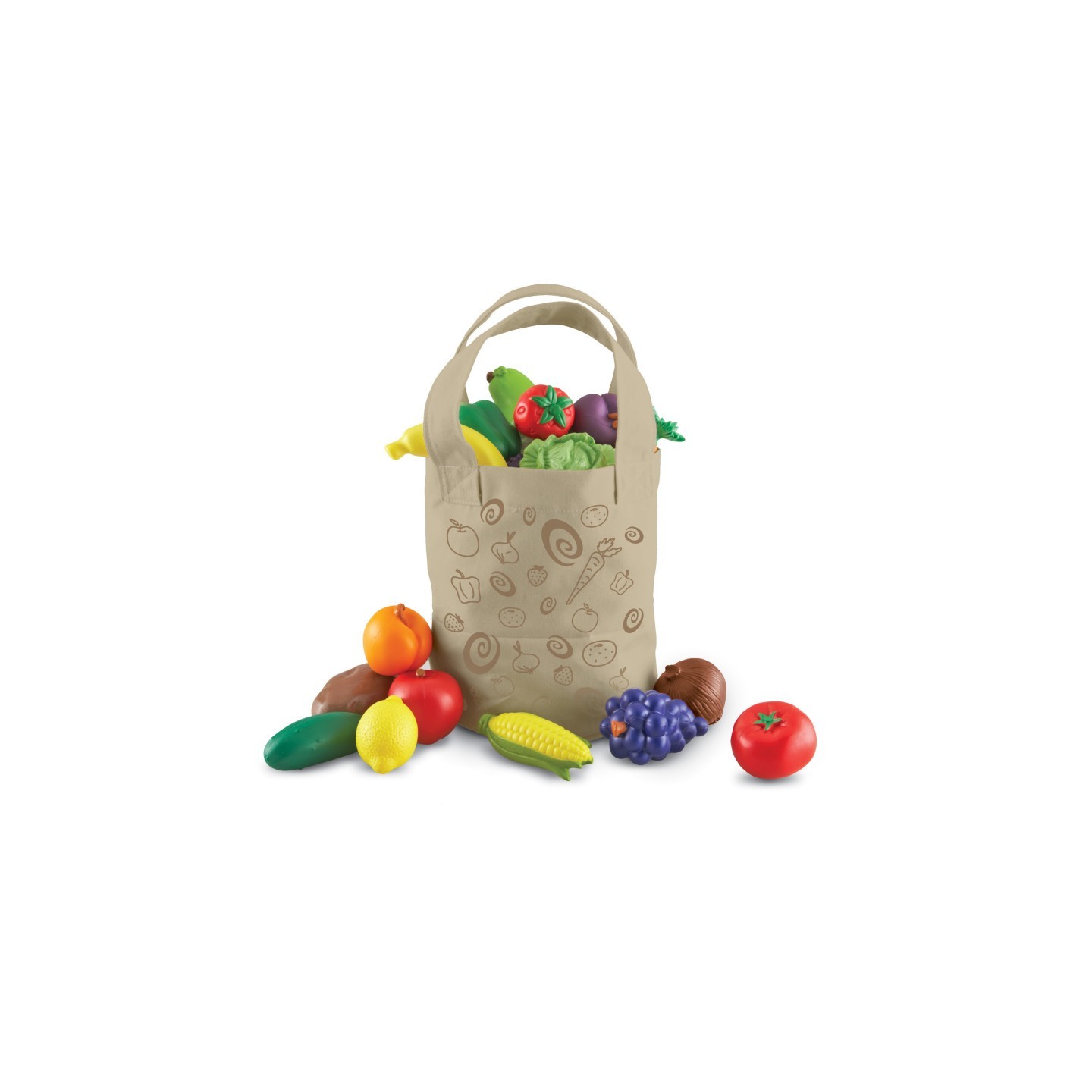 Learning Resources New Sprouts® Fresh Picked Fruit & Veggie Tote