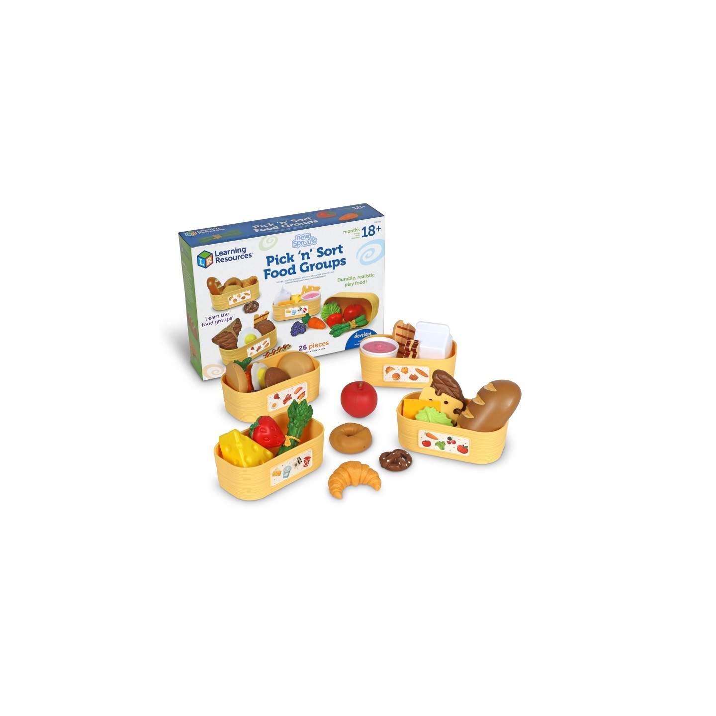 Learning Resources New Sprouts® Pick 'n' Sort Food Groups