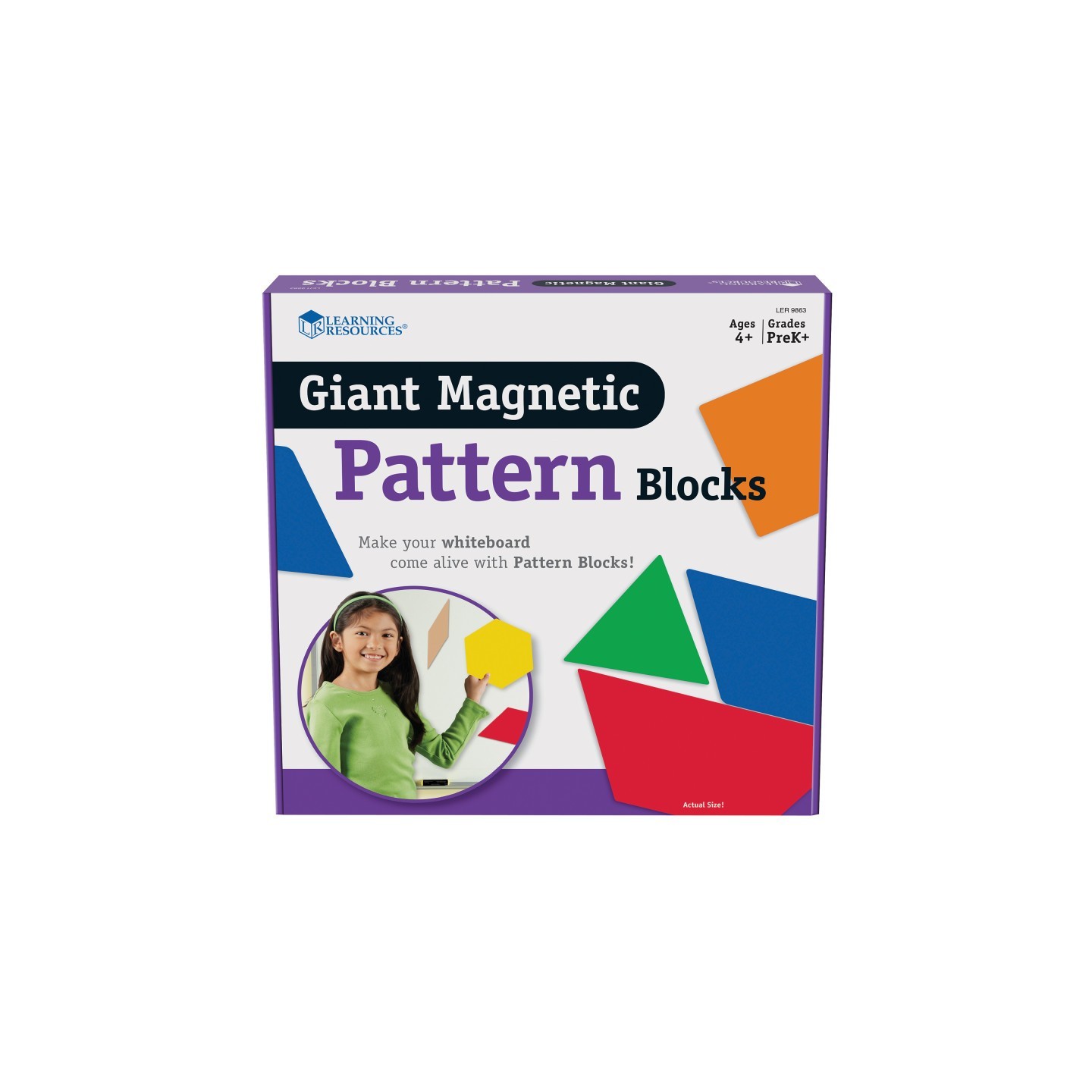Learning Resources Giant Magnetic Pattern Blocks