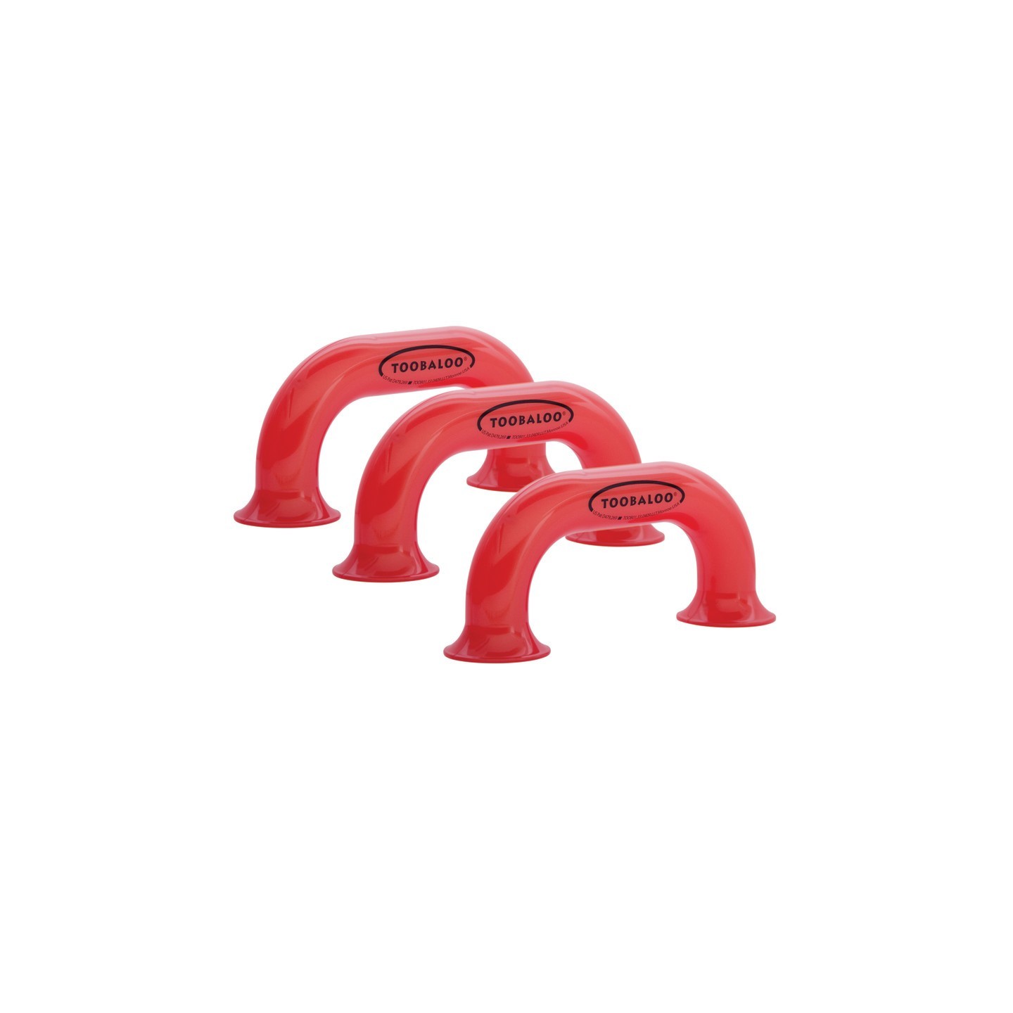 Learning Loft® Toobaloo® Auditory Feedback Educational Tool, Red, Pack of 3