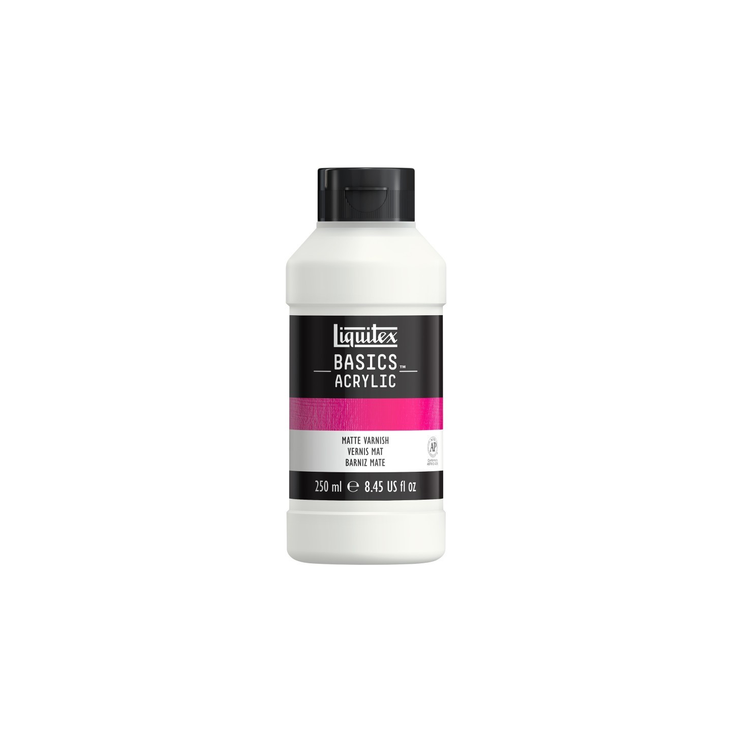 Liquitex BASICS Matte Varnish, 250 mL Bottle