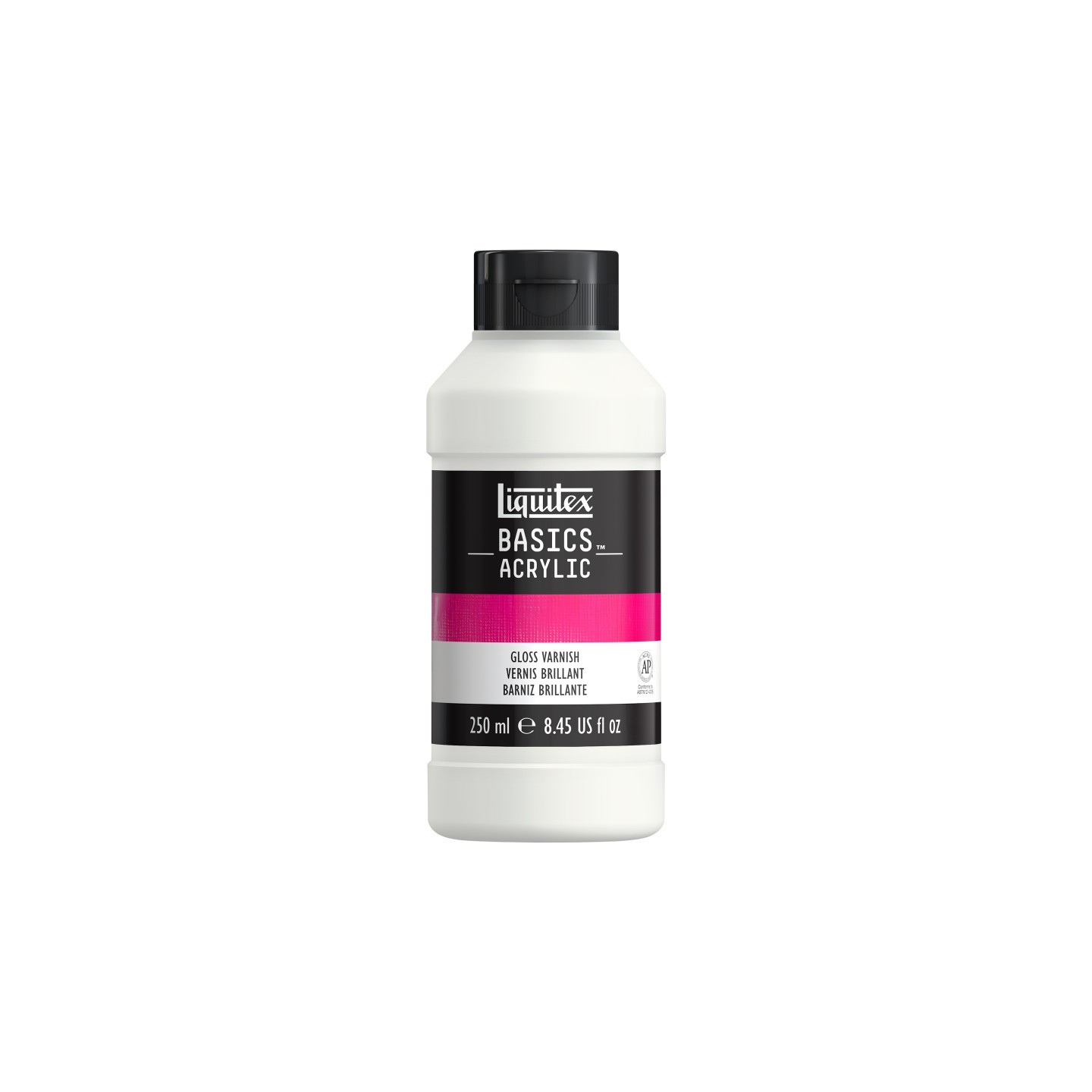 Liquitex BASICS Gloss Varnish, 250 mL Bottle