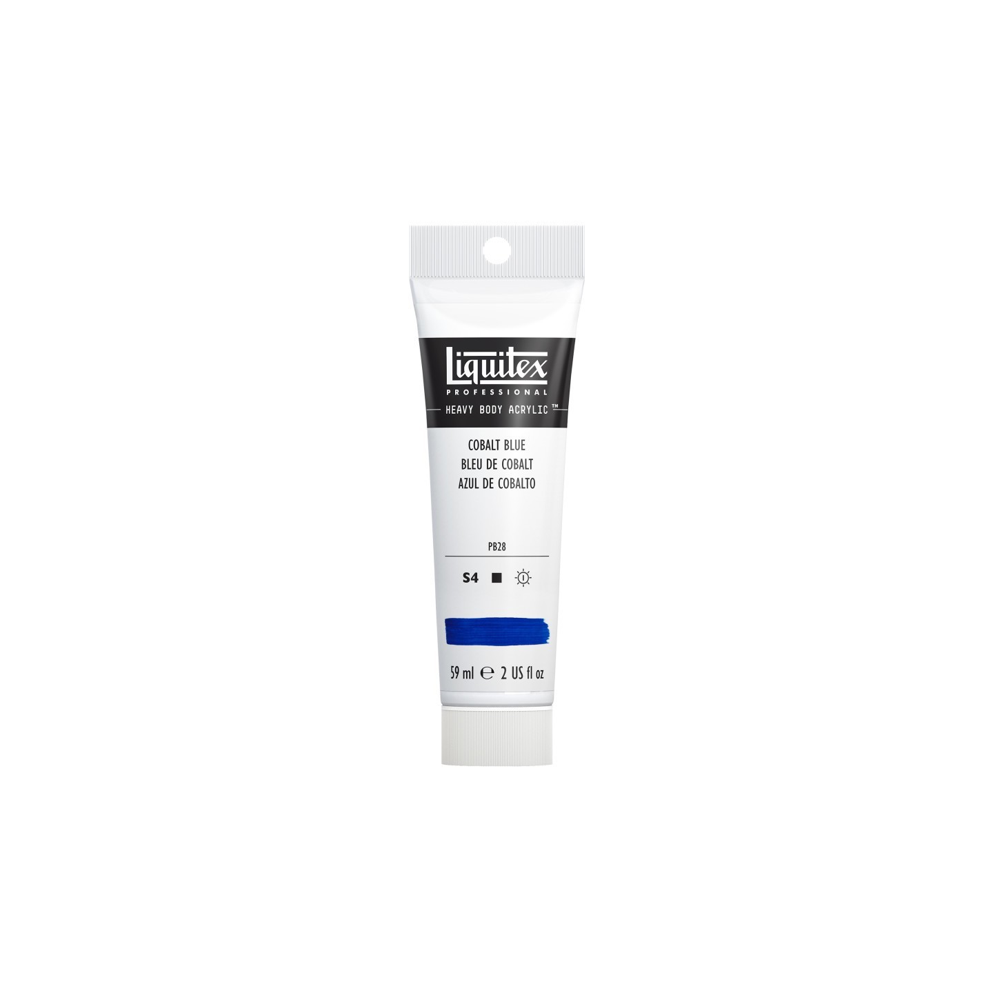 Liquitex Professional Heavy Body Acrylic Paint, 59 mL Tube, Cobalt Blue