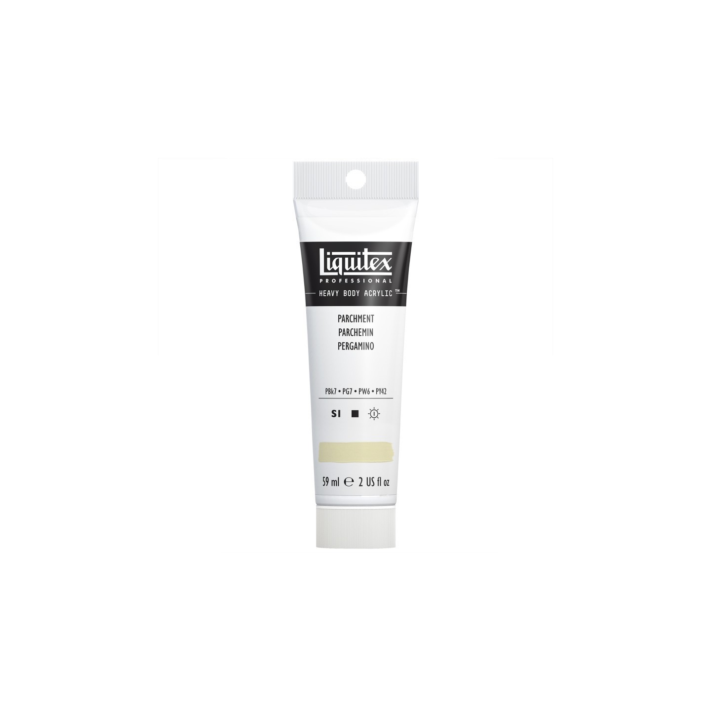 Liquitex Professional Heavy Body Acrylic Paint, 59 mL Tube, Parchment