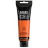 Liquitex BASICS Acrylic Paint, 118 mL Tube, Cadmium Orange Hue