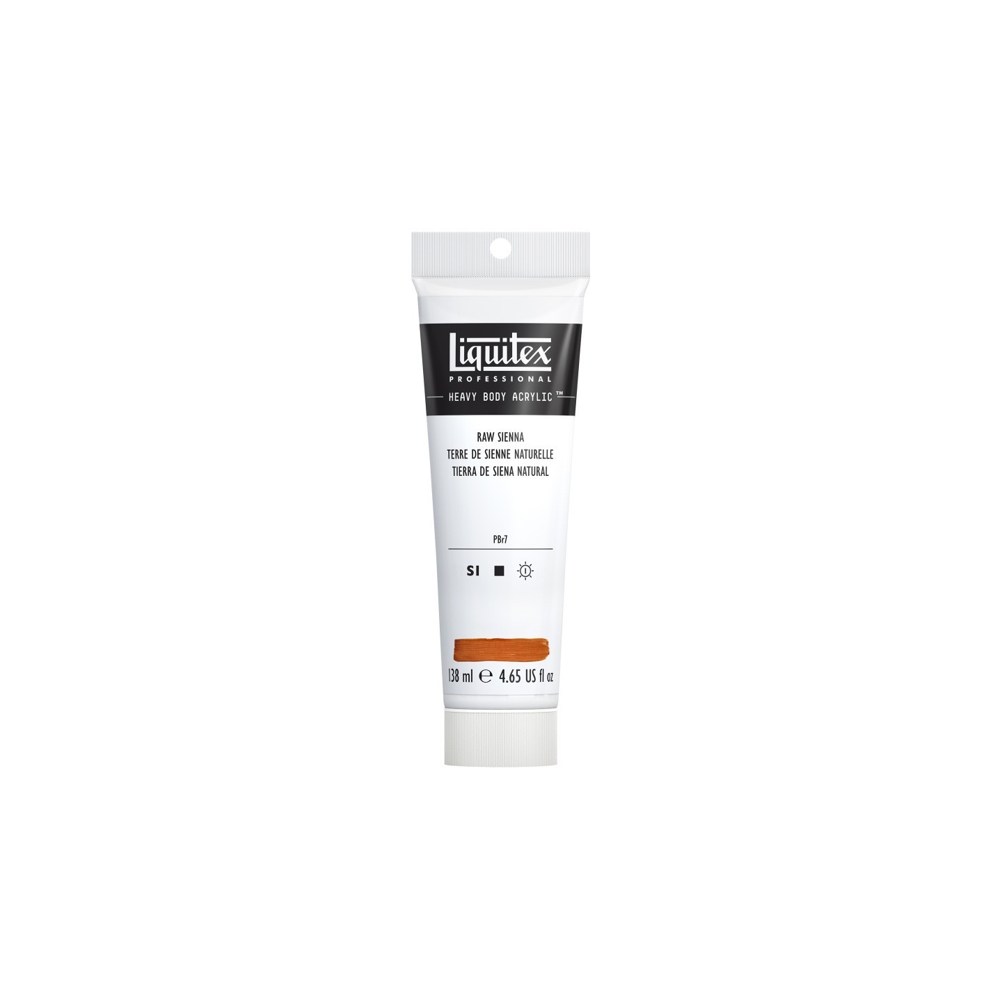 Liquitex Professional Heavy Body Acrylic Paint, 138 mL Tube, Raw Sienna