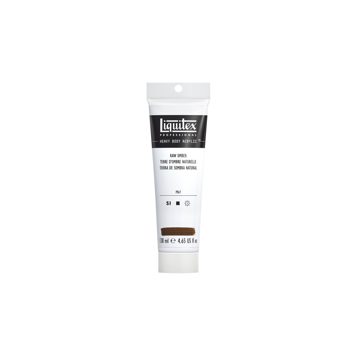 Liquitex Professional Heavy Body Acrylic Paint, 138 mL Tube, Raw Umber