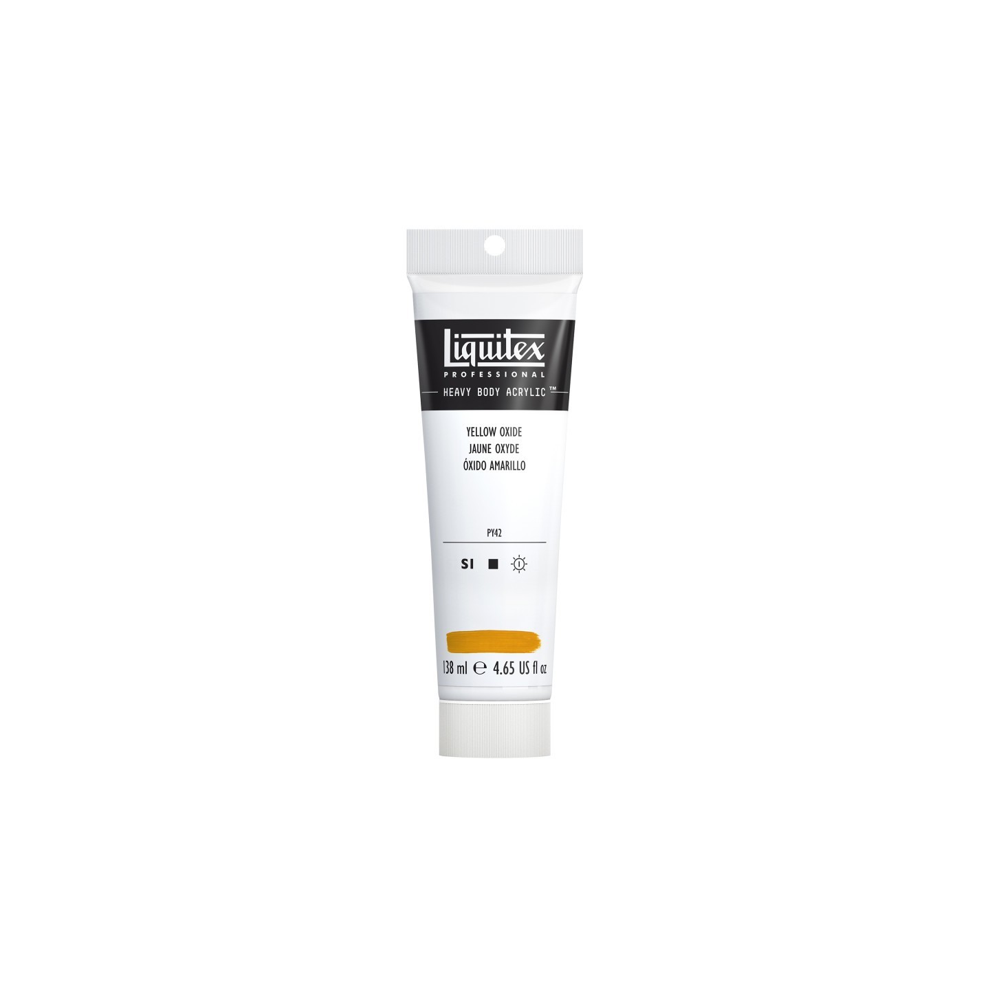 Liquitex Professional Heavy Body Acrylic Paint, 138 mL Tube, Yellow Oxide