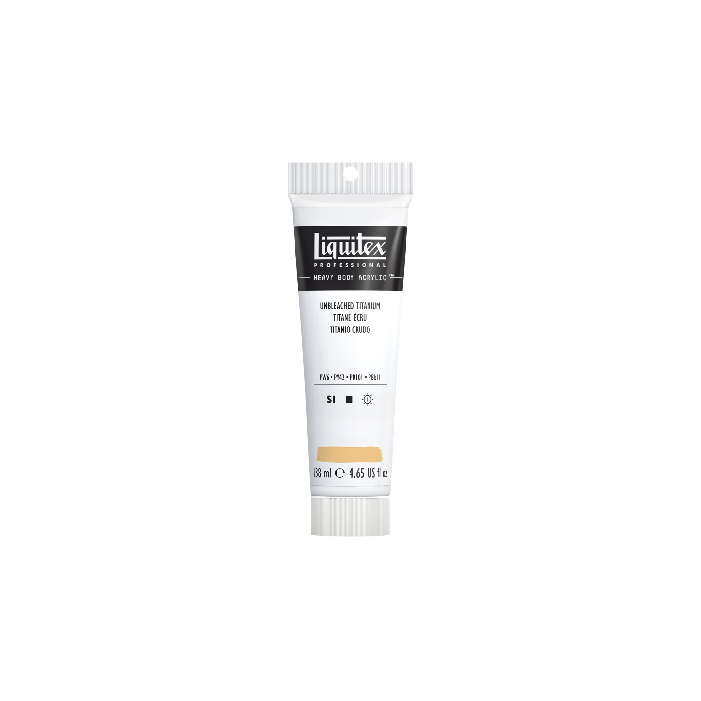 Liquitex Professional Heavy Body Acrylic Paint, 138 mL Tube, Unbleached Titanium