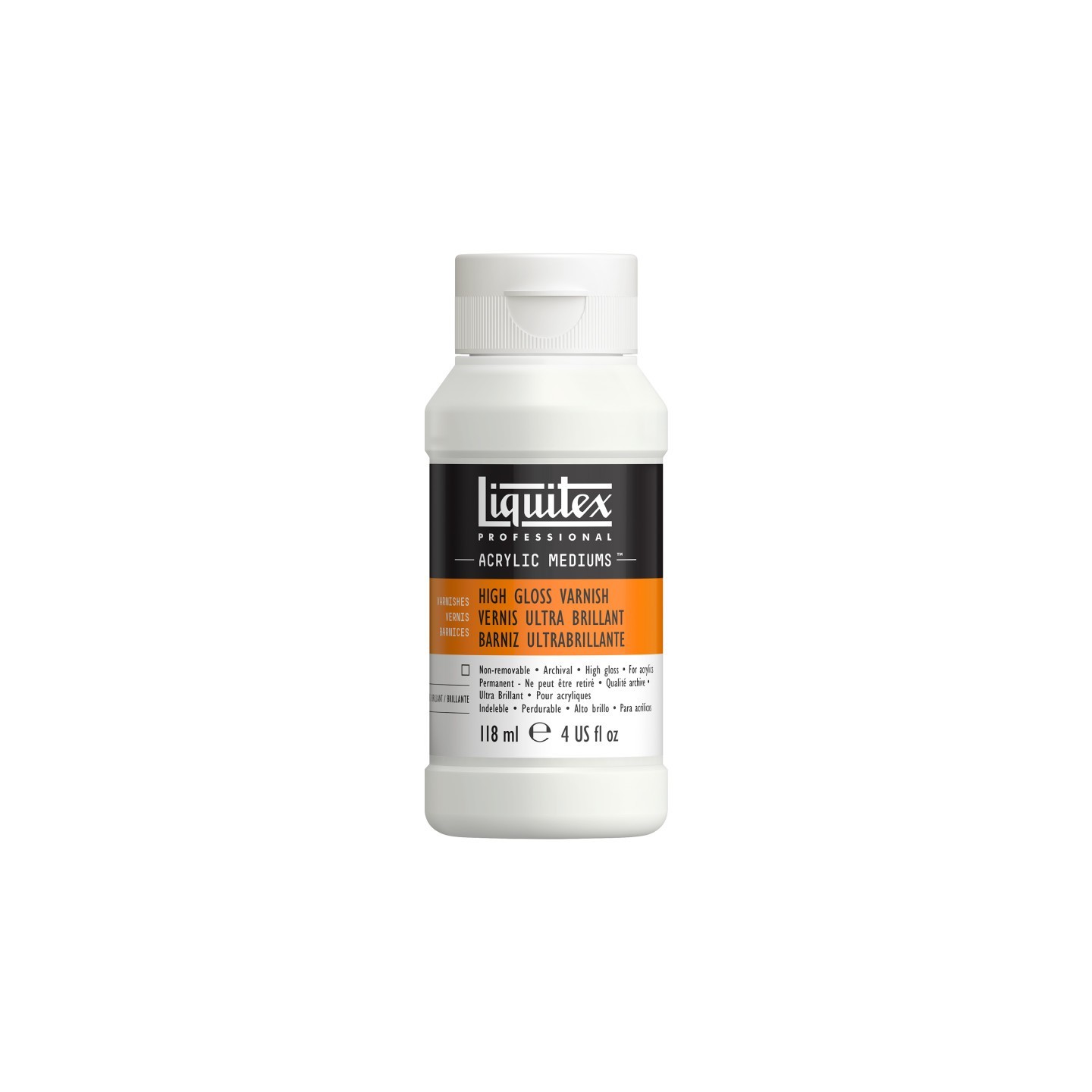 Liquitex Professional High Gloss Varnish, 4 oz (118 mL) Bottle