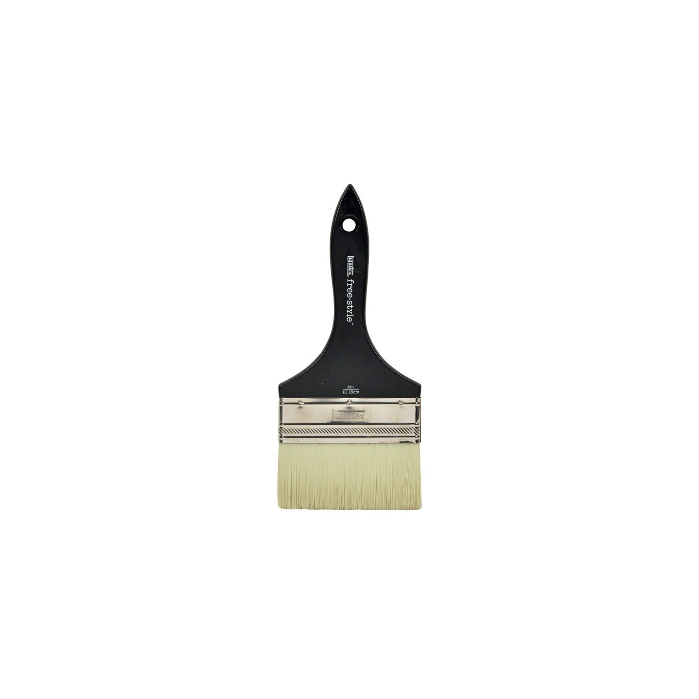 Liquitex Free-Style Large Scale Broad Flat/Varnish Short Handle Brush, 4"