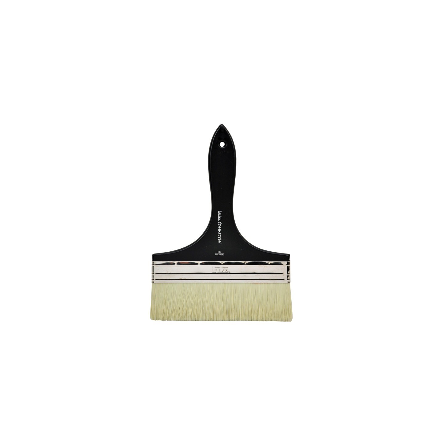 Liquitex Free-Style Large Scale Broad Flat/Varnish Short Handle Brush, 8"