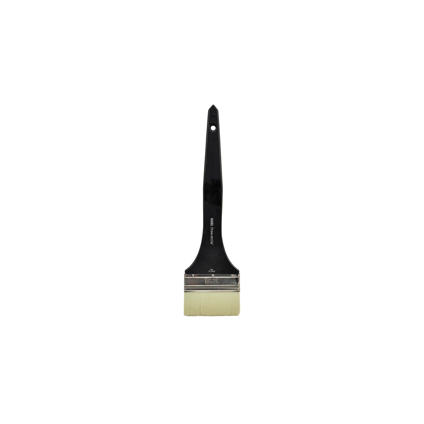 Liquitex Free-Style Large Scale Broad Flat/Varnish Long Handle Brush, 4"