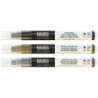 Liquitex Professional Acrylic Paint Markers, Iridescent Colors, 2 mm, Set of 3