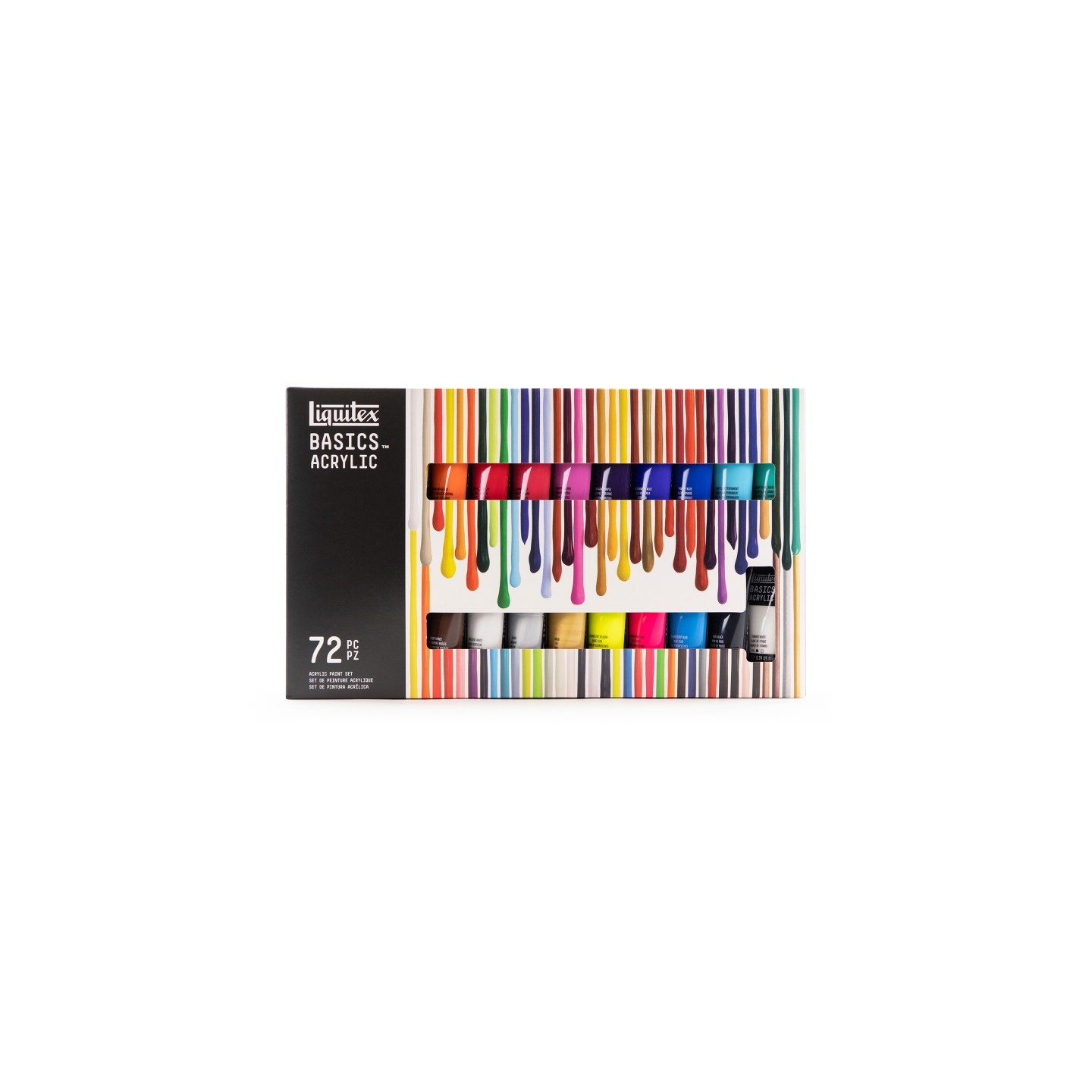 Liquitex BASICS Acrylic Paint, Complete Collection, 22 mL Tubes, Set of 72