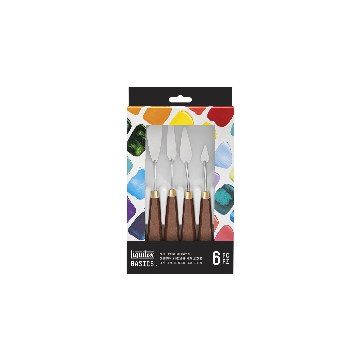 Liquitex BASICS Metal Palette Knives, Set of 6