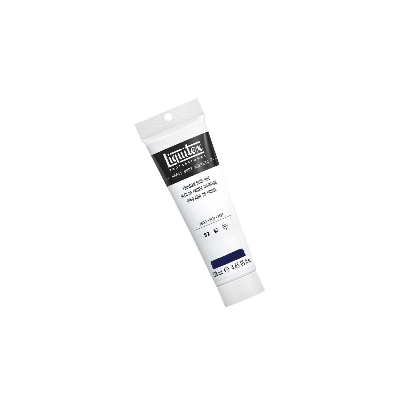 Liquitex Professional Heavy Body Acrylic Paint, 138 mL Tube, Prussian Blue Hue