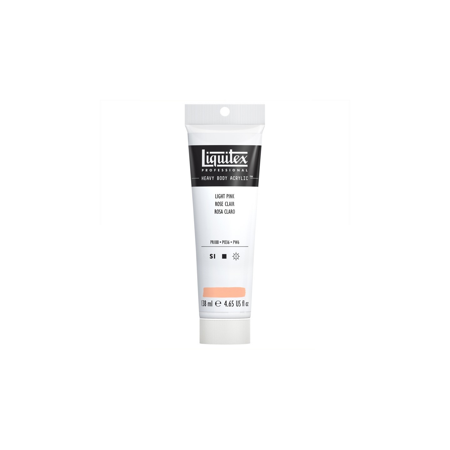 Liquitex Professional Heavy Body Acrylic Paint, 138 mL Tube, Light Pink