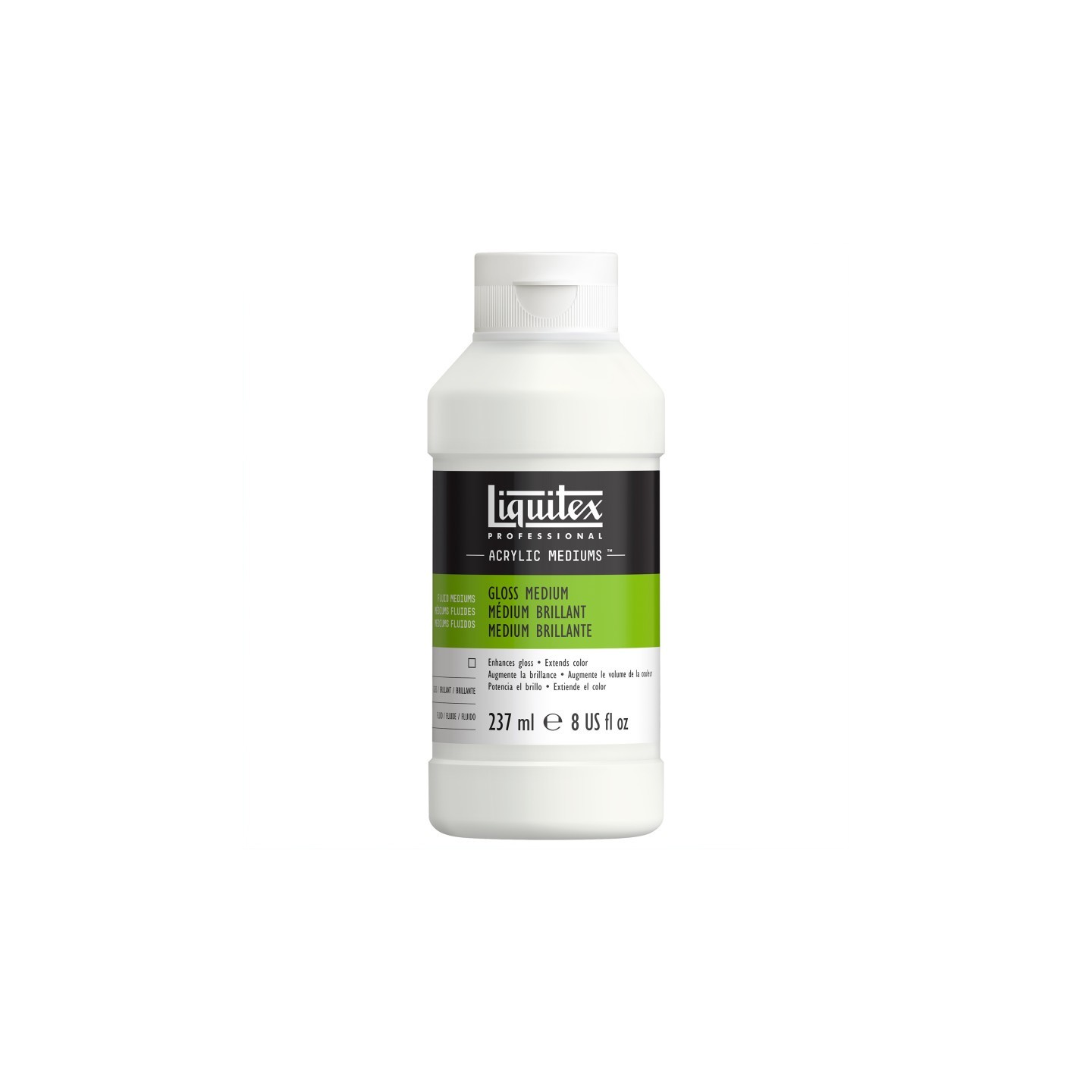 Liquitex Professional Acrylic Gloss Medium, Clear, 8 oz (237 mL)