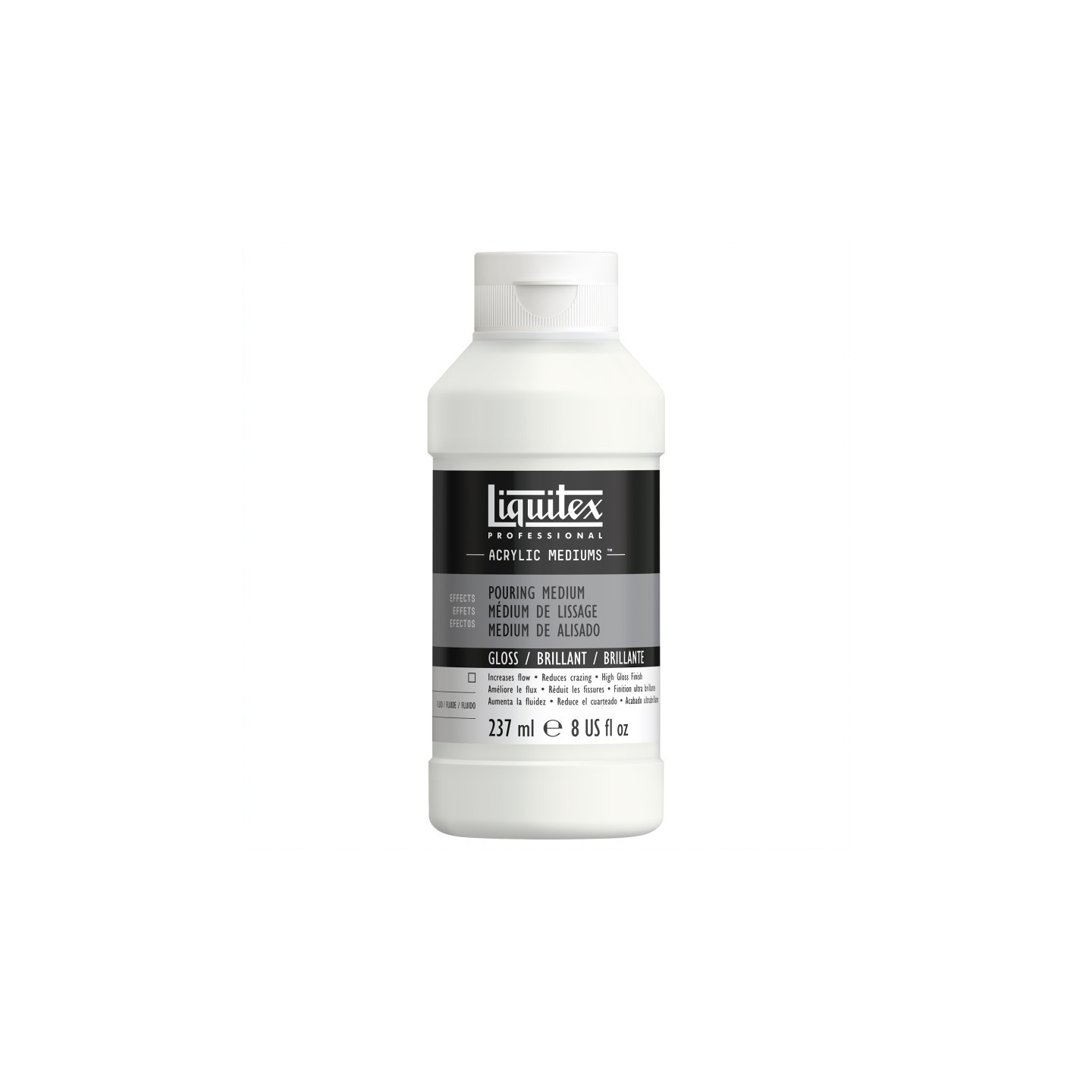 Liquitex Professional Acrylic Pouring Medium, Gloss, 8 oz (237 mL)