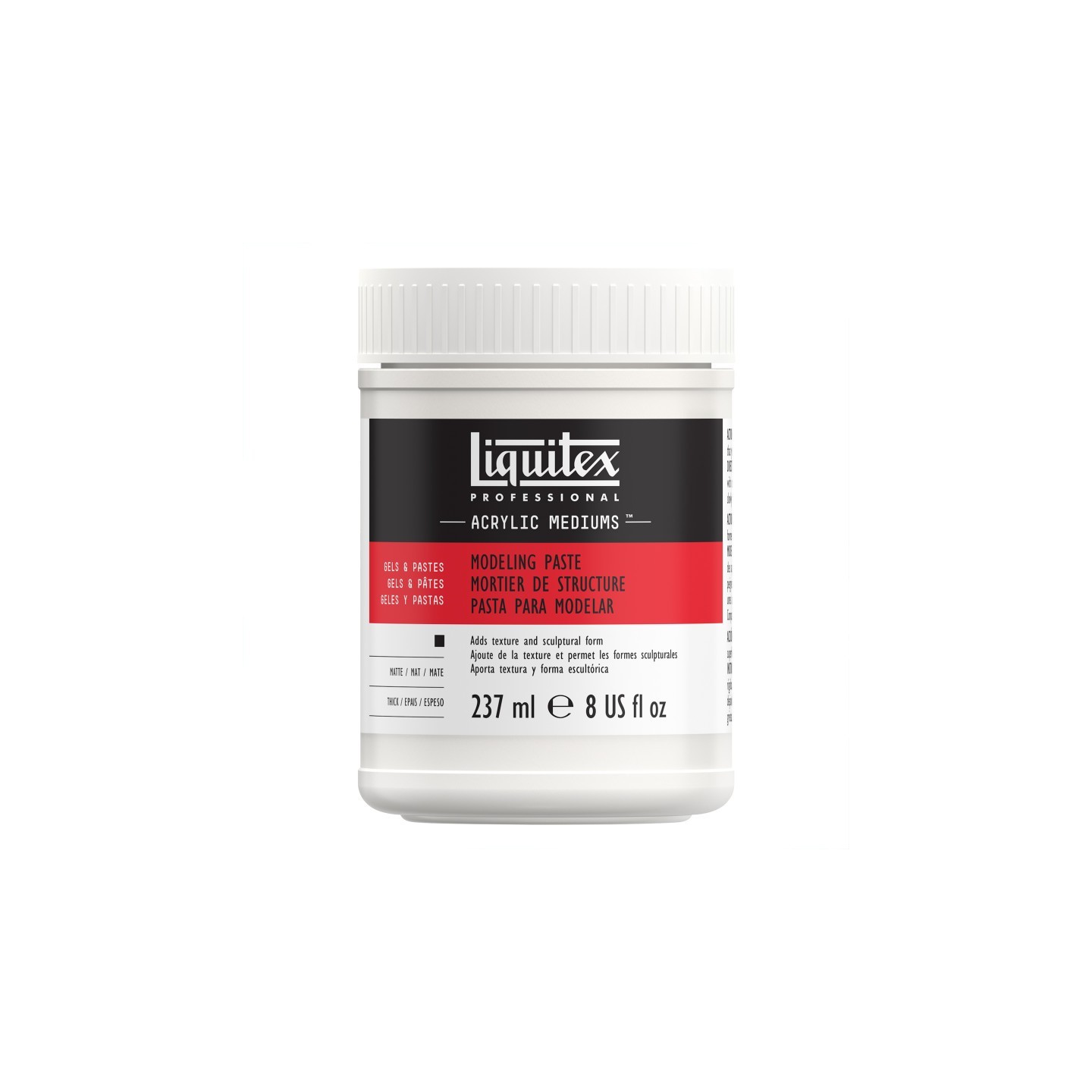 Liquitex Professional Acrylic Modeling Paste, 8 oz (237 mL)