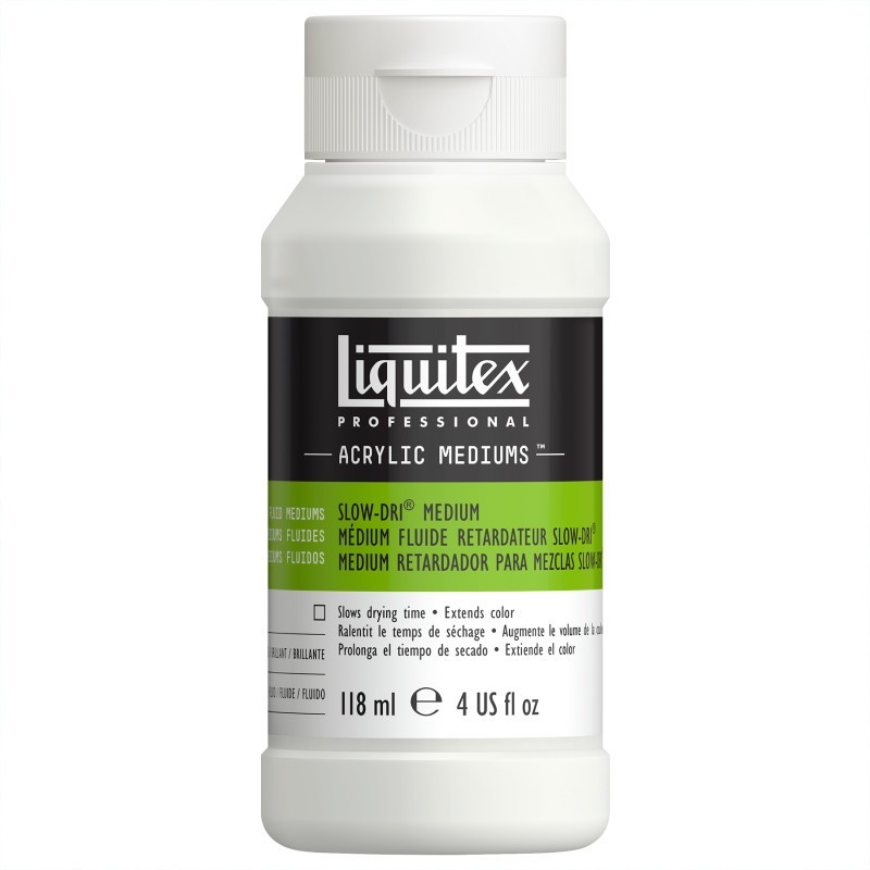 Liquitex Professional Slow-Dri® Medium, Clear, 4 oz (118 mL)