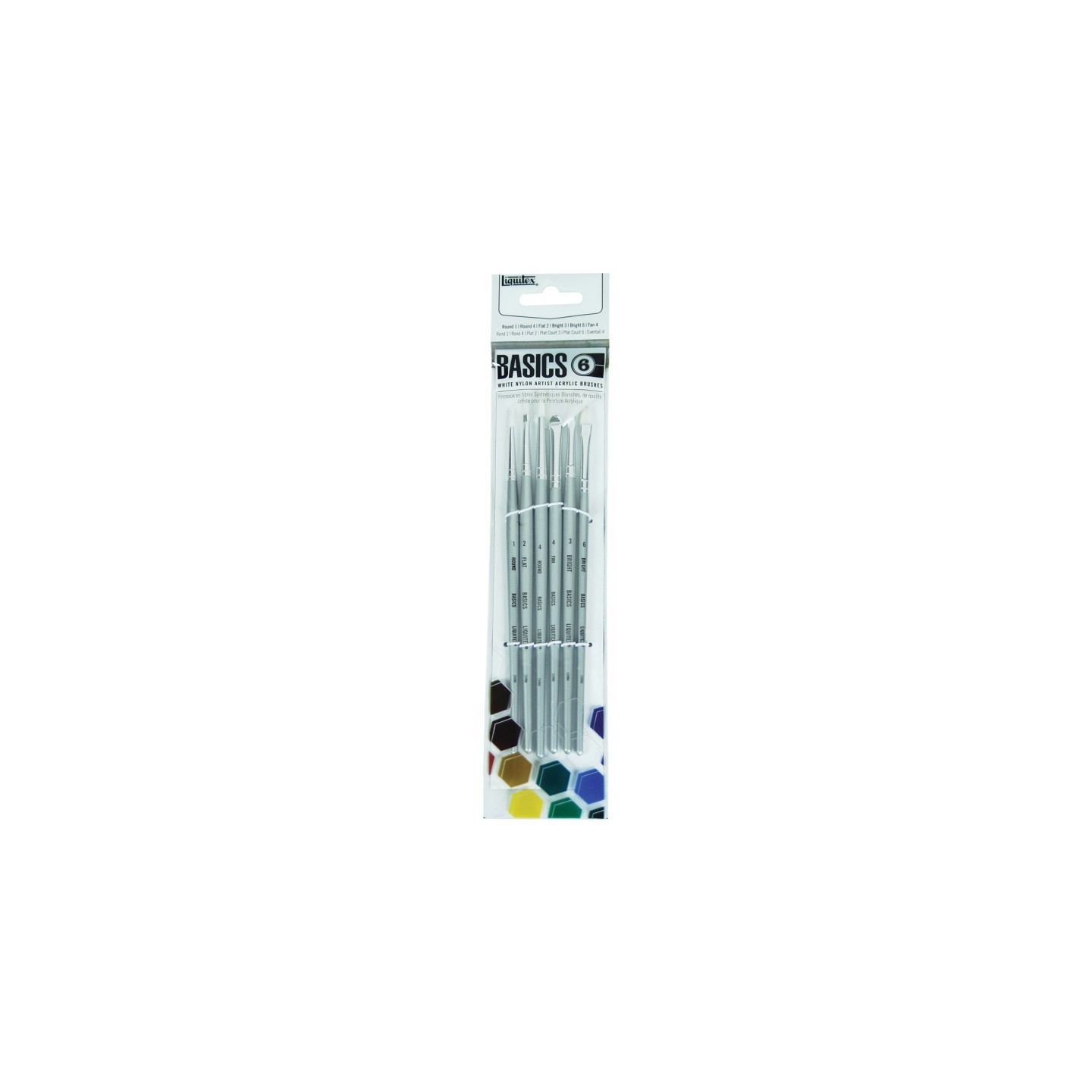 Liquitex BASICS Brush Pack, Set of 6
