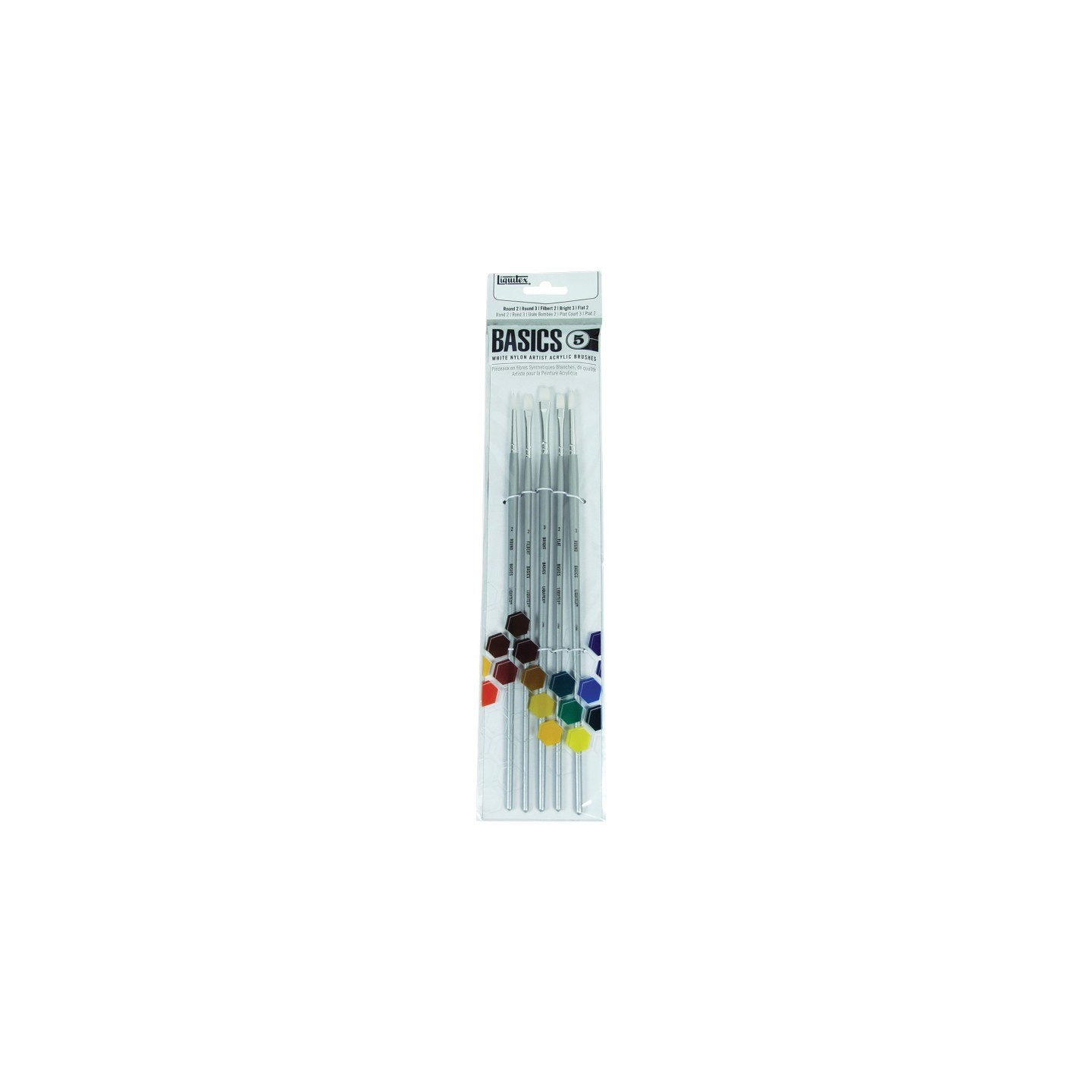 Liquitex BASICS Brush Pack, Set of 5