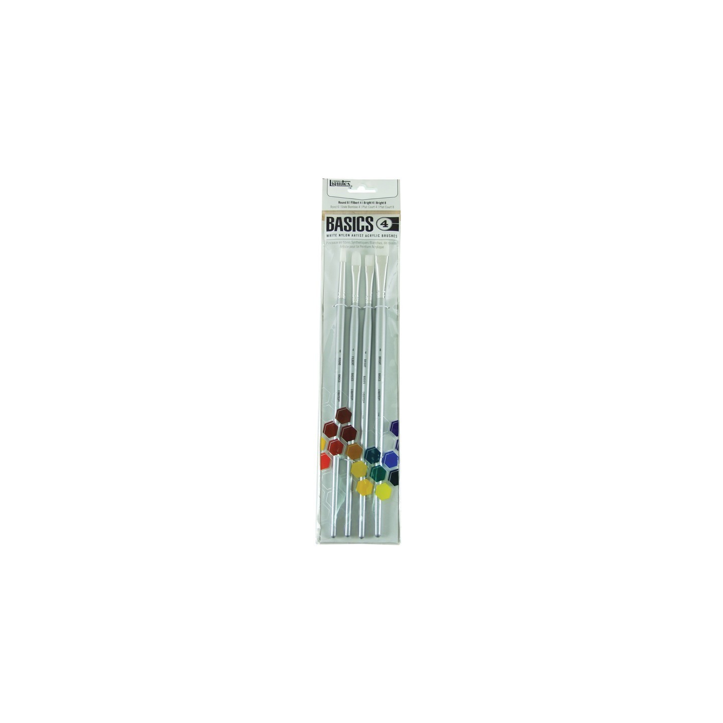 Liquitex BASICS Brush Pack, Set of 4