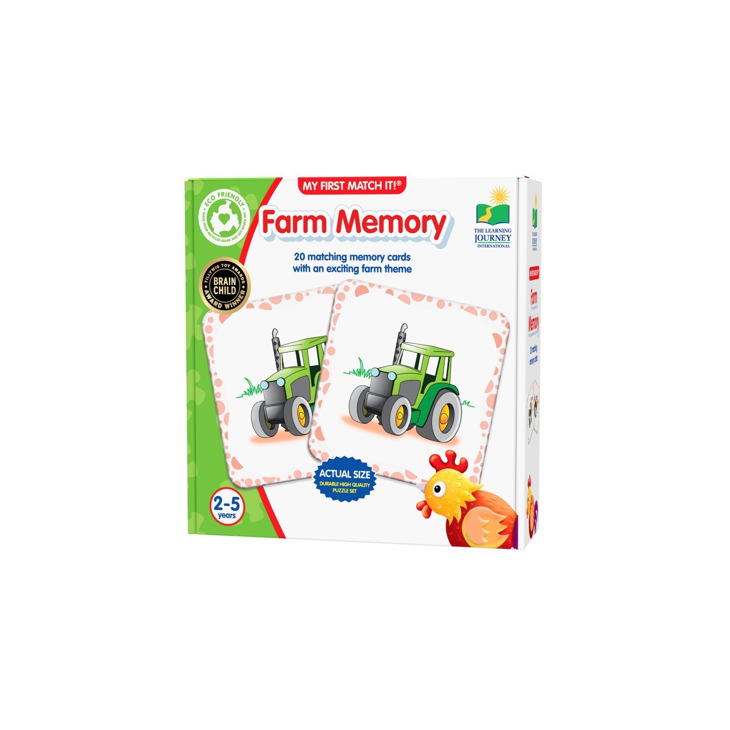 The Learning Journey International My First Memory Game - Farm