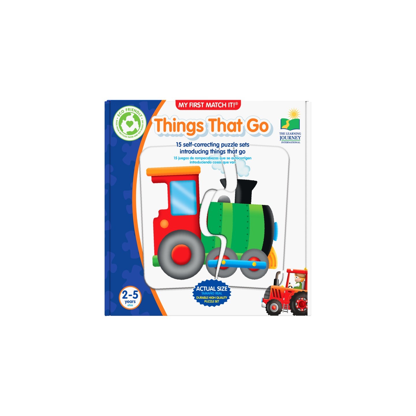 The Learning Journey International My First Match It - Things That Go