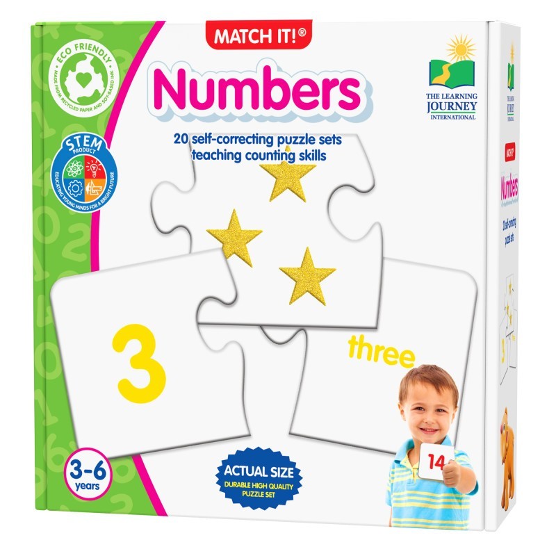 The Learning Journey International Match It! - Numbers