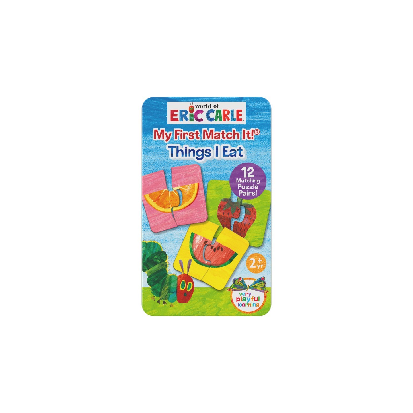 The Learning Journey International World of Eric Carle - My First Match It! Tin - Things I Eat