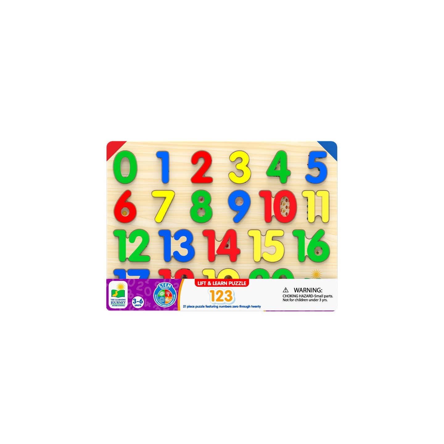 The Learning Journey International Lift & Learn 123 Number Puzzle