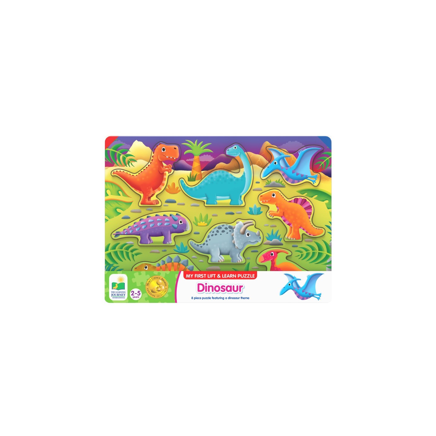 The Learning Journey International My First Lift & Learn Dinosaurs